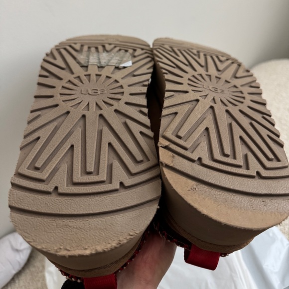 UGG Tazz Platform Slipper Chestnut Size 7 Women - Picture 9 of 11
